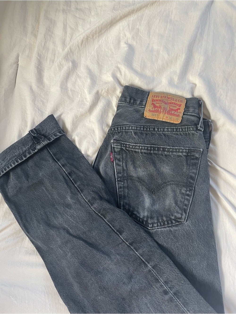 Levi's Slim Straight Men's Black Wash Jeans